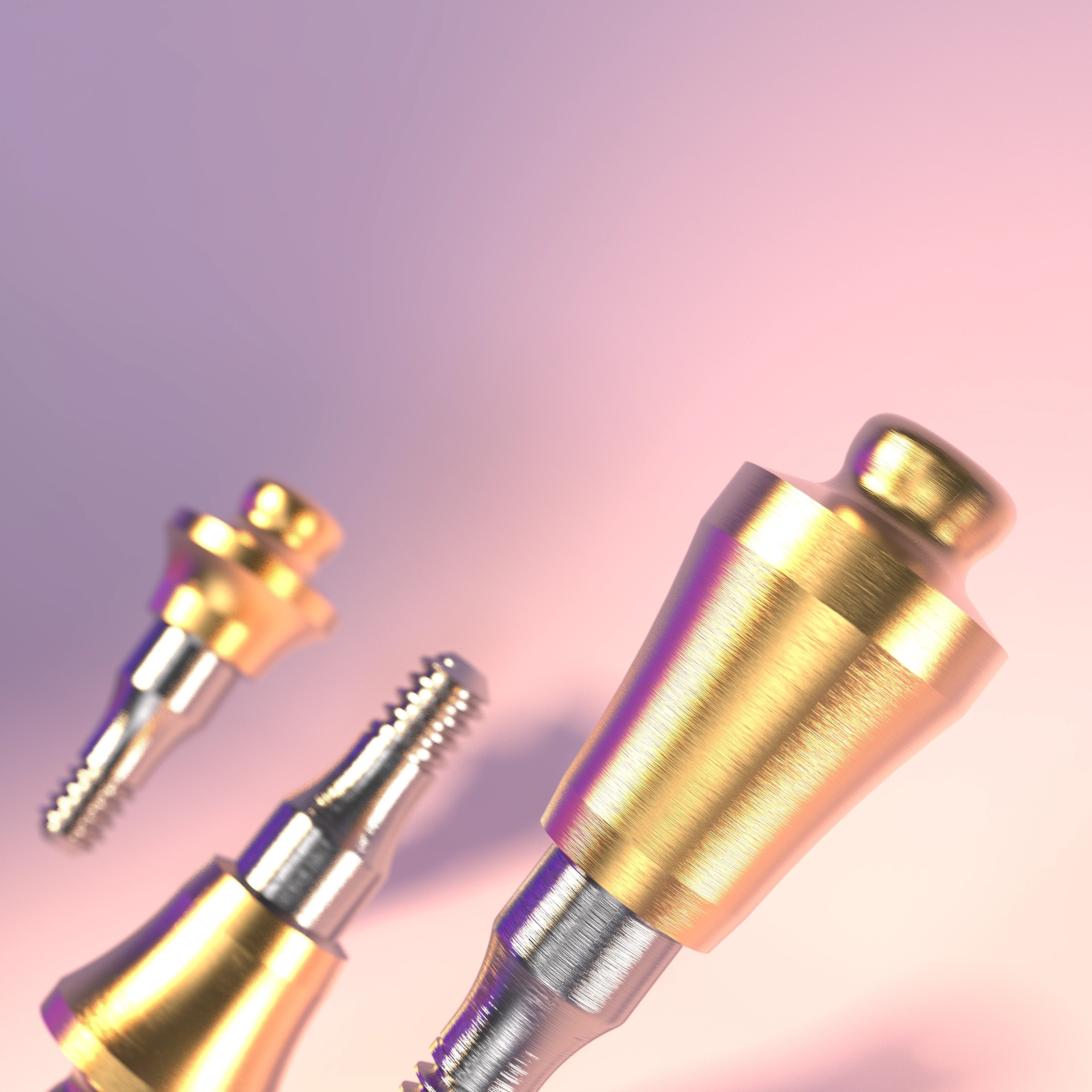 Equator attachment and retention components